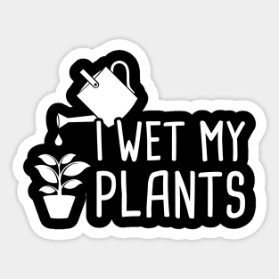 Funny Gardener Gardening Graphic Sticker